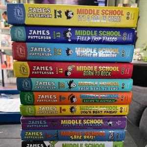 James Patterson Middle School book series